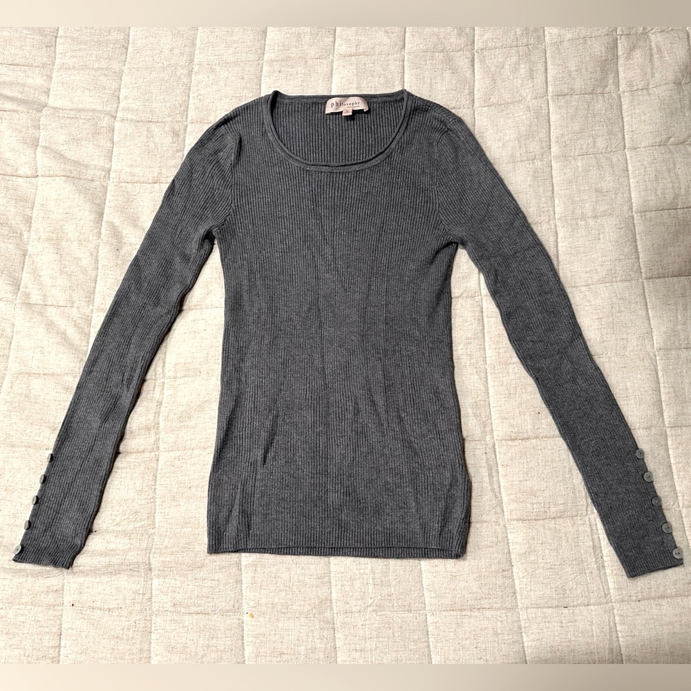 Grey Philosophy long sleeve